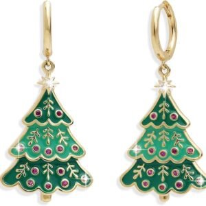 Sonateomber Brass Gold & Silver Small Hoop Earrings – Dainty Cubic Zirconia Dangle Jewelry Gift for Women