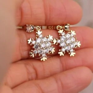 Sonateomber Gold & Silver Tungsten Steel Hoop Earrings – Dainty Latch-Back Dangle Jewelry Gift for Women - Image 4