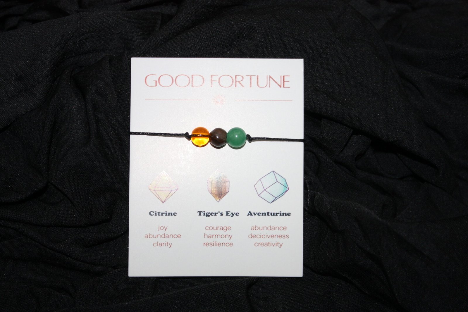 Good Fortune Crystal Healing Bracelet - Image 2