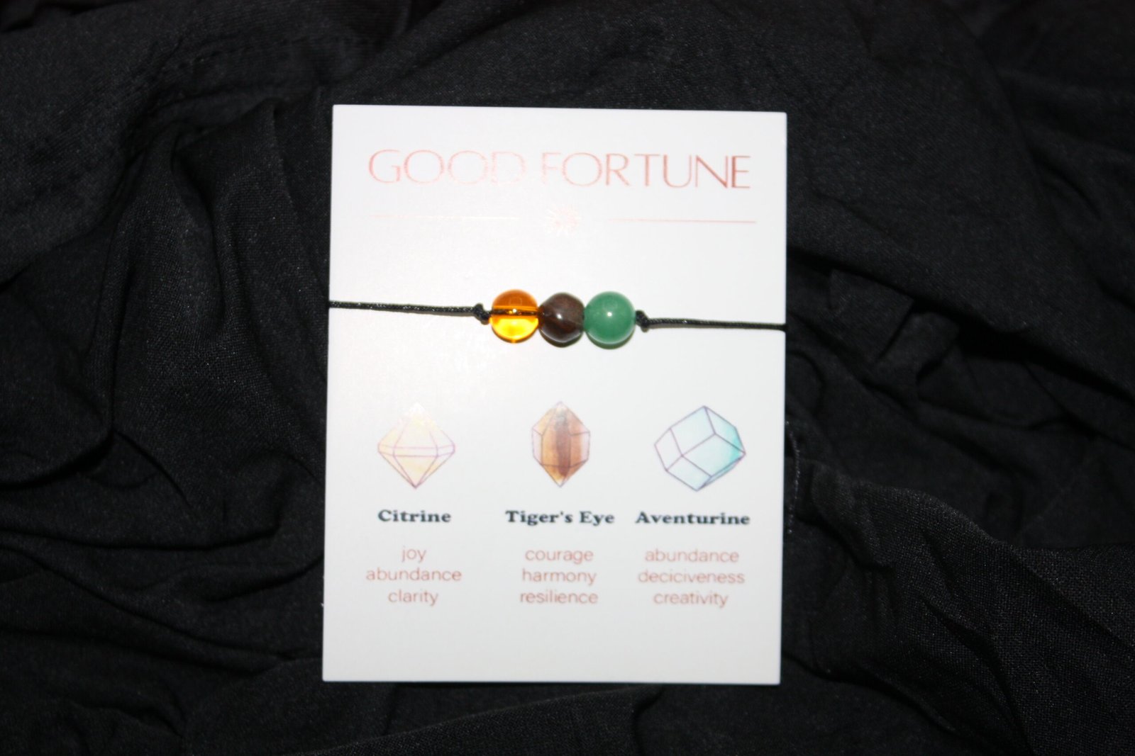 Good Fortune Crystal Healing Bracelet - Image 3